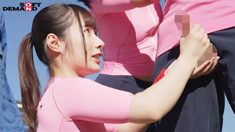 手コキに若き汗を捧げる女子●生たち。私立新中野学院「発射部」 画像14