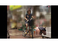 【AIリマスター】これが限界ギリギリ露出街中潮吹き アクメ自転車がイクッ！！ アクメ第2形態 画像5
