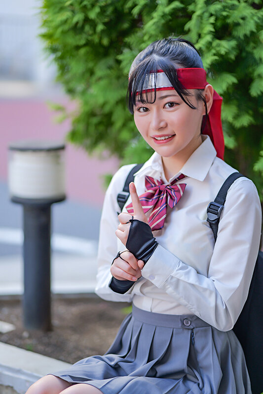 サンプル-県立 忍ヶ原【ピストンバイブ】女学園 忍者女子校生うた