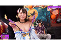 中野のハロウィンで見つけたパリピが挑戦!巨乳の彼女が何をされても我慢できれば100万円ノーリアクションゲーム! サンプル画像1