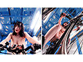 【FANZA限定】マジックミラー号×アクメ自転車 ママチャリ人妻限定 公衆の面前!?でイキまくるハリガタピストン大量潮吹き絶頂アクメ!! パンツとチェキ付き 1sgki100tk SHIGEKI サンプル画像8