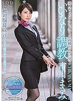 美人キャビンアテンダントを高級ホテルの一室でいいなり調教 市川まさみ サムネイル小