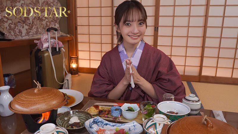 【特典版】一泊二日で12発射精しちゃうヤリまくりイチャイチャ中出し温泉旅行 芸能人SP 渚恋生 サンプル