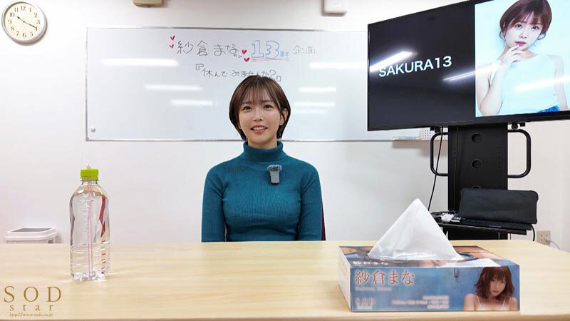 【限定特典映像収録】紗倉まな 113日ぶり、SEX撮影解禁。【発射無制限】史上初の21時まで撮影しない、完全オフのプライベート休日。最後は2人っきりのホテルで、男女がガチで求め合うセックス。 画像2