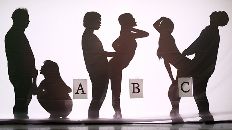 素人カップリング シルエットで彼女交換 サンプル3