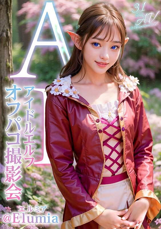 【3.1次元】AIアイドルエルフ オフパコ撮影会 @Elumia(エルミア) 1枚目