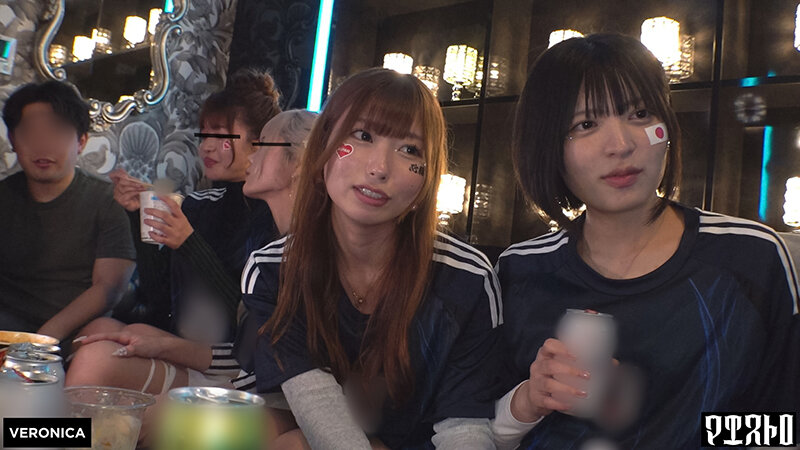 ゴールイン！美少女サポーター達とスタジアム外で秘密のオフサイド！【みゆ/ゆみ/れい/りん】Ver.みゆ＆ゆみ 画像5