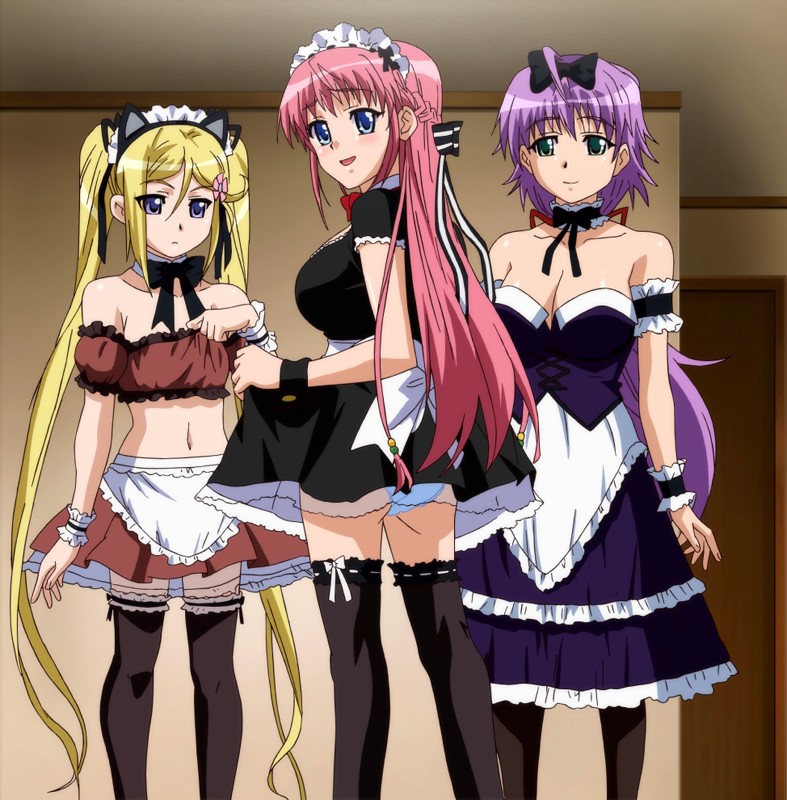 彼女×彼女×彼女 〜三姉妹とのドキドキ共同生活〜 第二話 都会はトイレ、保健室、メイドパラダイス (ブルーレイディスク) 画像14