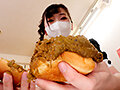 脱糞ベーカリーカフェ ホクホクうんこ鬼盛り！あやめのボリューム満点うんコロッケパンをどうぞ♪ 画像9