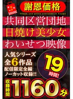 【福袋】【謝恩価格】共同区営団地 日焼け少女わいせつ映像 19時間！