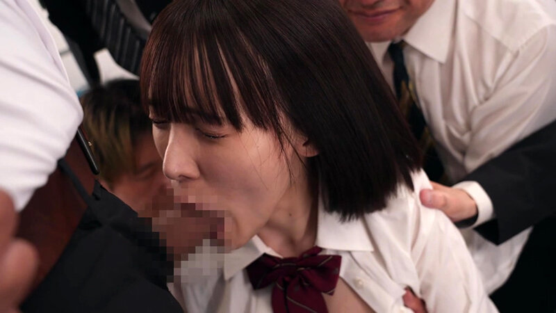 痴●集団に完堕ちした通学中の女子校生 白石もも - Image 12