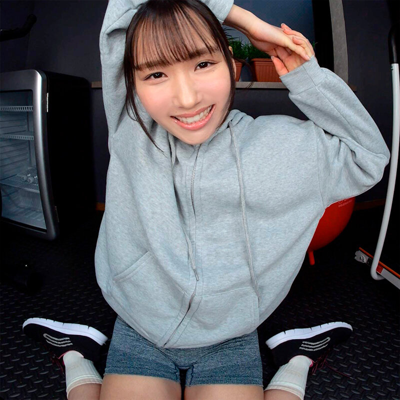 【VR】ジムで内緒の密着デート 百花梅 画像1