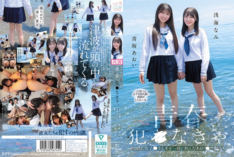 青春、犯●なきゃ。教師は、女子●生と水を一緒に飲んだあとレ●プしたい。 青坂あおい 浅海なみ