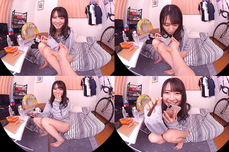 【VR】東條なつ 部屋に転がり込んできた黒髪女子と朝から晩までヤリまくる超幸せな一日。 7