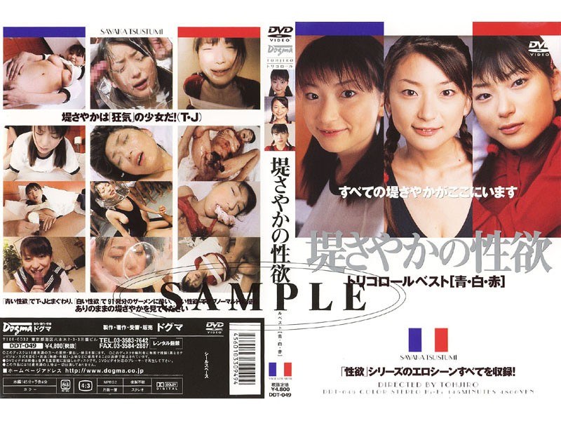 堤さやかの性欲 トリコロールベスト[青・白・赤]