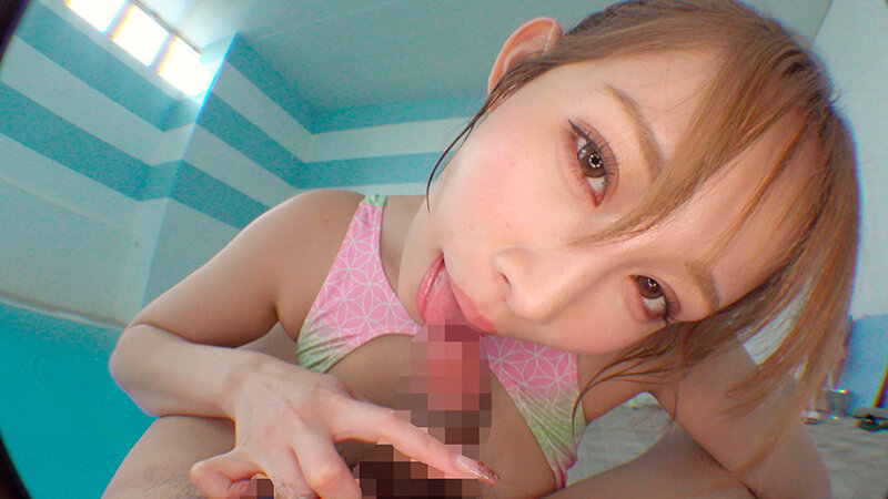 サンプル-Kカップ爆乳×デカ尻×バキューム痴女 どすけべ乳輪肉食水泳コーチがじゅぼじゅぼノーハンドフェラ指導 二羽紗愛