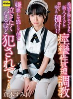 倉本すみれ 希望を胸にやってきた新人メイドを朝から晩まで種付け痙攣性処理調教 嫌悪しか感じない男に泣きたくなるほど犯されて…