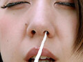 美女の高粘度鼻水鑑賞 サンプル画像5
