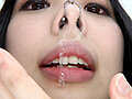 美女の高粘度鼻水鑑賞 サンプル画像8