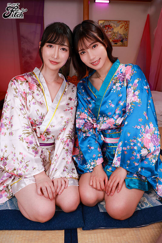 【VR】【Fitch高画質8K肉感VR】美人のW巨乳女将がじっくり射精に導いてくれる最高の射精旅館 雪代美鳳 宮城りえ 画像4