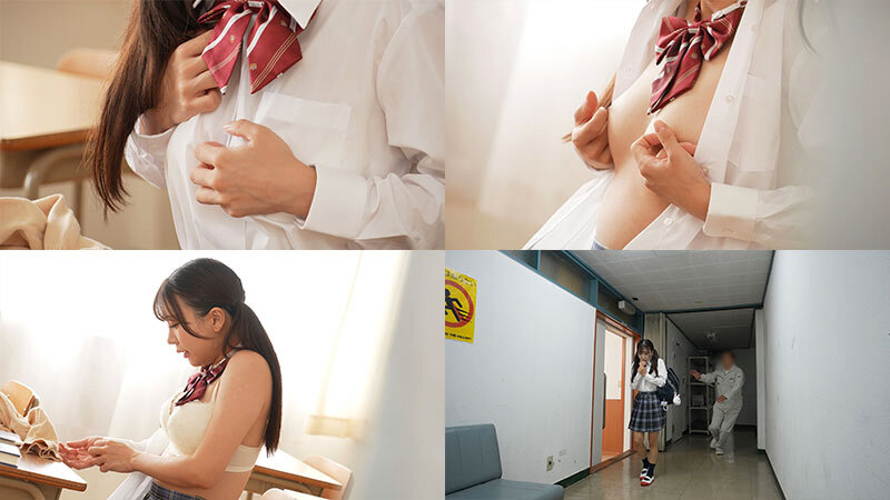 乳首こねくり失禁 卑劣おとなチ●ポで輪●されているのにお漏らし絶頂してしまう敏感乳首J系 小那海あや 画像2