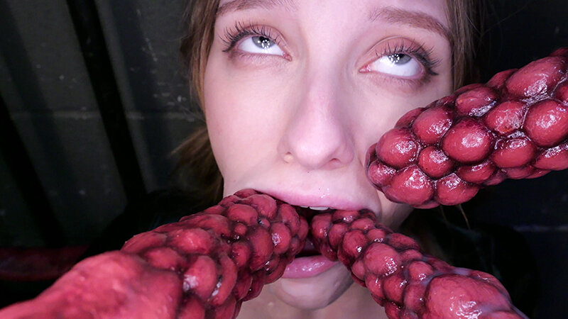 【ぬるぬる蠢く触手監獄に閉じ込められ…】触手組織に囚われ肉オナホ監禁された金髪捜査官 メロディー・雛・マークス 画像6