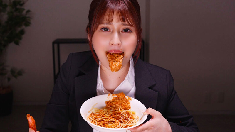 咀嚼口内くちゃとろフェラ 優梨まいな