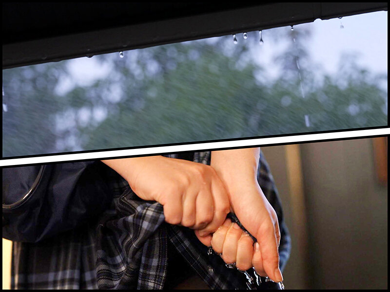 ゲリラ豪雨でズブ濡れになって帰宅したクッソ生意気な巨乳J○妹をそのまま監禁拘束レ×プ 柏木こなつ