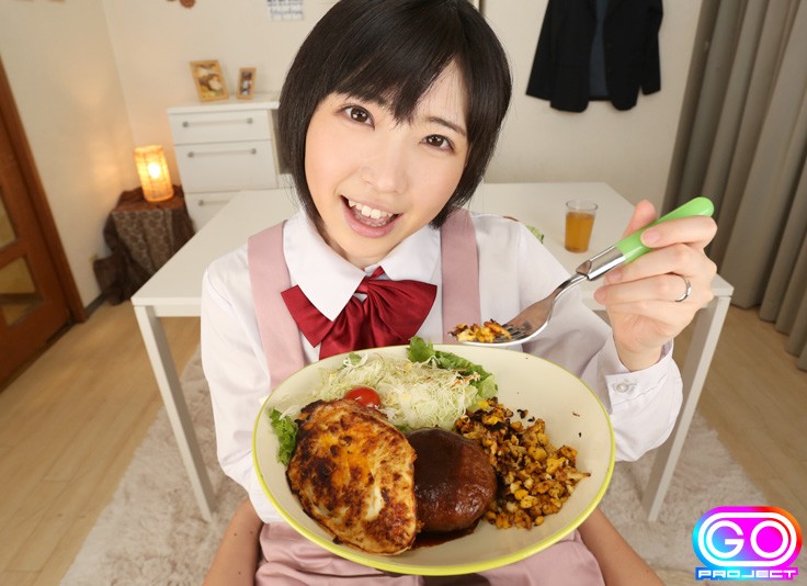 【VR】劇的高画質 皆月ひかる 【2発射】 制服若妻 待ってましたーーー。 【対面座位～背面座位～騎乗位～背面騎乗位～顔面騎乗クンニ～騎乗位～正常位】