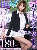 【VR】HQ 劇的超高画質 佐藤エル 180cm長身タトゥー超美人の妖艶な営業テクで誘惑 女性カーディーラーの淫らな性営業2