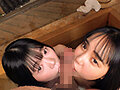 サンプル画像15 - 仲良し二人組が挑戦！タオル一枚男湯入ってみませんか？〜お父さんよりも年上のおじさんたちと密着混浴！恥ずかしすぎる過激ミッションで本番までしちゃったSP〜