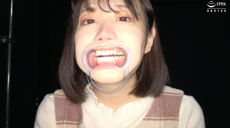 【人気女優 琥珀ややチャンの超貴重な歯・口内・のどちんこ観察＆咀嚼】ADOA-085 琥珀やや