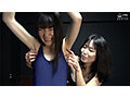 「【F/Fくすぐり】美女達によるスク水での膝立ち拘束くすぐり」ADOA-096 伊織ひなの＆杉崎みさき 2 画像6