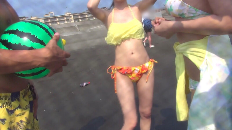 海×ナンパ×ビキニセックス！偽企画に騙されてビキニのままハメられた素人娘たち 2 サンプル画像