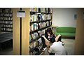 声の出せない図書室で弄られ中出しされる恥辱のサイレントレ×プ サンプル画像3