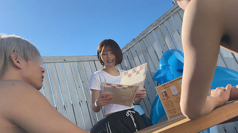 海の家 看板娘狩り 生刺し精子まみれ 4枚目
