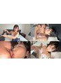 【個人撮影】原美織のディープキス＆鼻フェラ