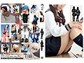 渋谷制服美少女 太もも×パンチラ×喰いこみ尻を密着ストーキ○グ隠し撮り2枚組 - 2