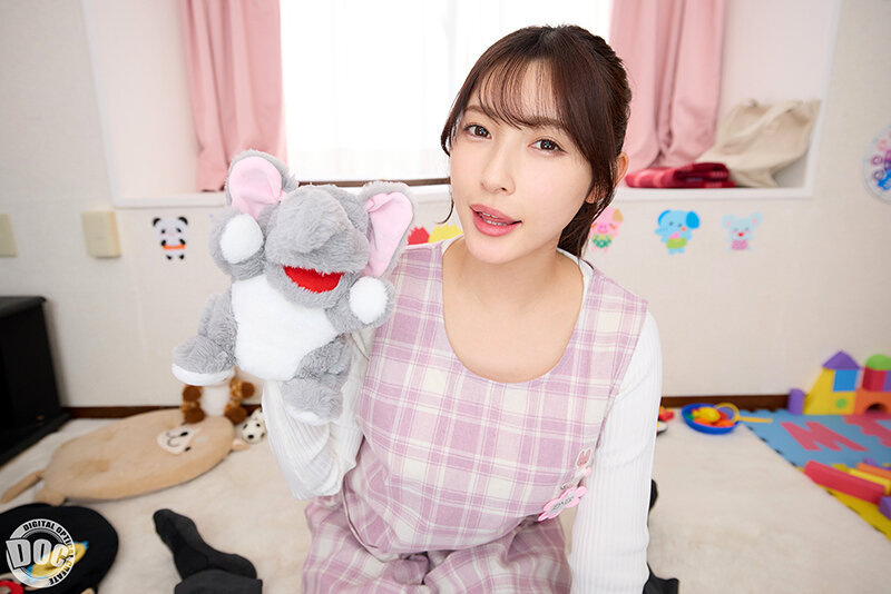 【VR】『おち●ちんぴゅっぴゅしまちゅか?』オギャらずにはいられない!!バブみ全開赤ちゃん淫語でたっぷり甘やかしてくれる かな先生 森沢かな 画像2