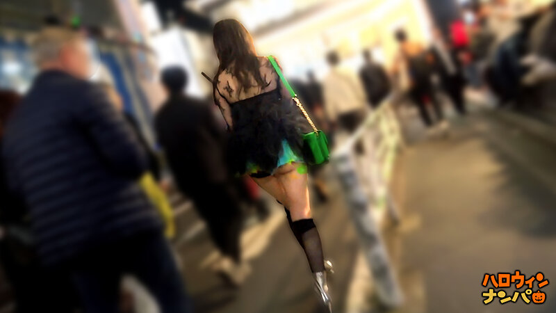 【ハロウィン2025 プリ尻パリピギャル】光るヒップで渋谷を制圧！蛍のように舞うスレンダー美女降臨！！止まらないテンションでデカチン食べ比べダブルフェラ！中出し＆顔射でHappy Halloween♪【ハロウィンナンパ】【なつみ】 夏海 画像1