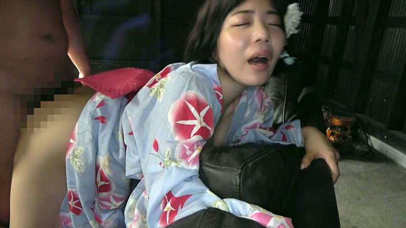 二人組で浴衣美女をさらいアジトで性交動画撮影!「エロサイトに動画UPするから!」 画像16