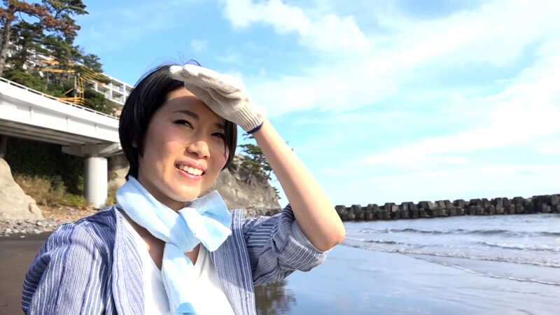 黒髪ショートの清楚系美熟女さんが初めてのAV出演で潮吹き変態絶頂SEX! 1枚目