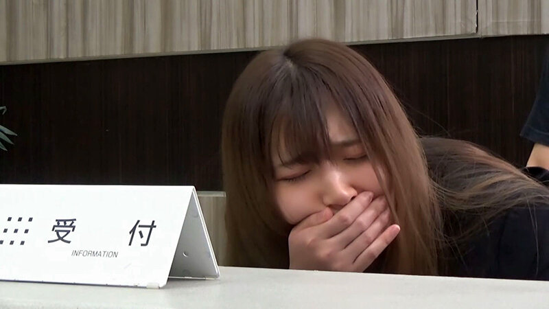 大手企業インターンJD 嗚咽の受付デスク 男優位の懐妊セックス 画像18