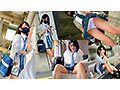 女子○生図鑑「クラスメイト紹介してください！」で紡ぐ制服の輪新・青い制服編Mちゃん出逢った瞬間に通じ合う相性抜群のち○ぽとま〇こ！イキまくりのお祭り4PSEX！！ - 6