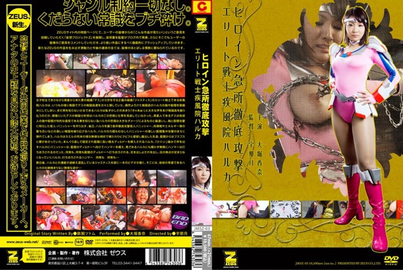 ヒロイン急所徹底攻撃 エリート戦士疾風院ハルカ 大堀香奈