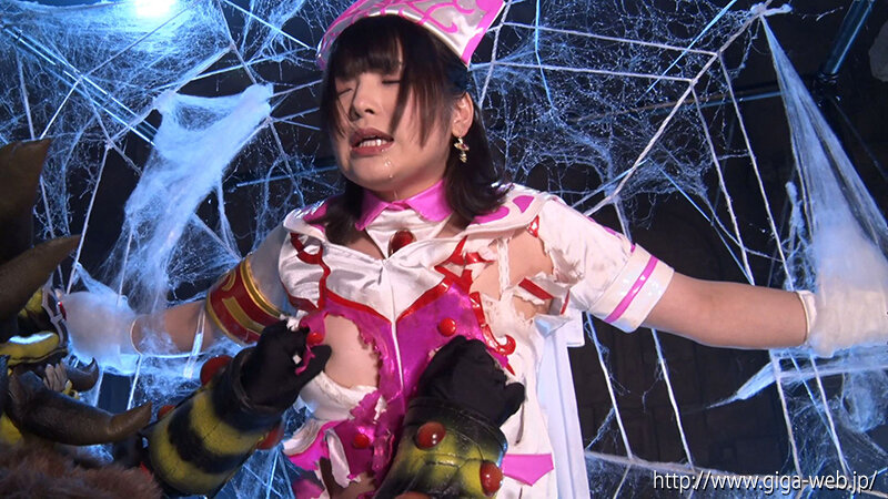 ヒロインを倒せ!ボクの考えた最強怪人 ~蜘蛛型怪人スパイダラスVS白衣戦士セイントエンジェル 早見なな 画像13