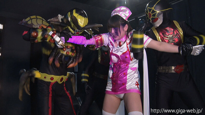 ヒロインを倒せ!ボクの考えた最強怪人 ~蜘蛛型怪人スパイダラスVS白衣戦士セイントエンジェル 早見なな 画像9