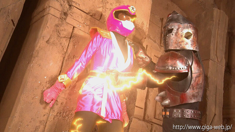 武士道戦隊サムライジャー 精液しか食べられない体にされたサムライピンクはバカップルの玩具（ペット）になった_7