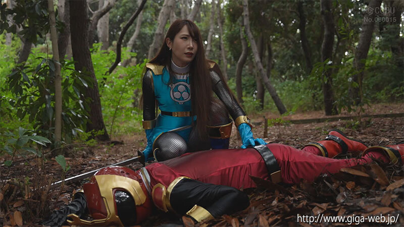 聖忍戦隊カゲブルー 未亡人カゲブルー返り討ち 五十嵐清華 画像2