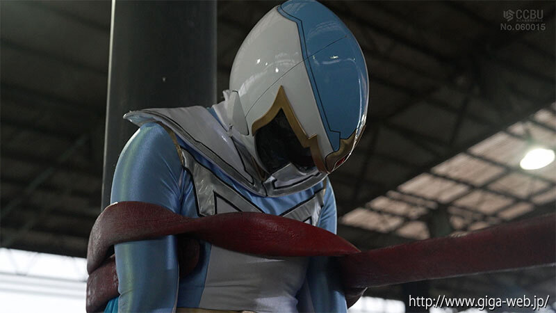 戦隊ヒロインアクションピンチ〜陥落 夢幻戦隊ミスティックレンジャー ミスティックブルー［アクションピンチ編］ 小野寺舞 サンプル画像 10